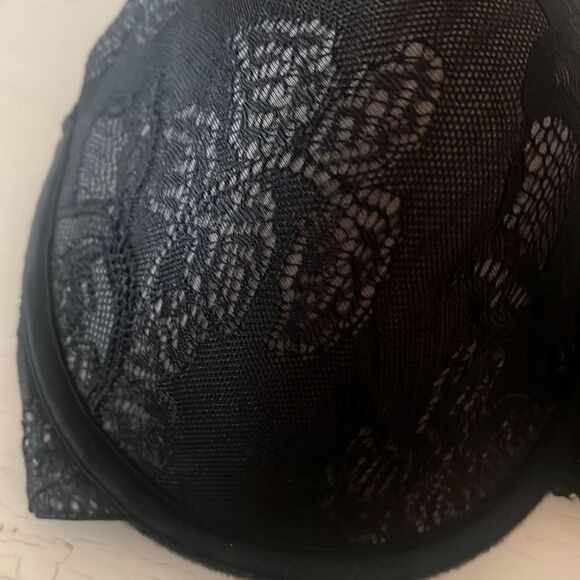 Natori Women’s 36 DDD black lace padded sexy bra - Picture 4 of 7